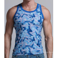 Gym Fitness Camouflage Tank Top Homens